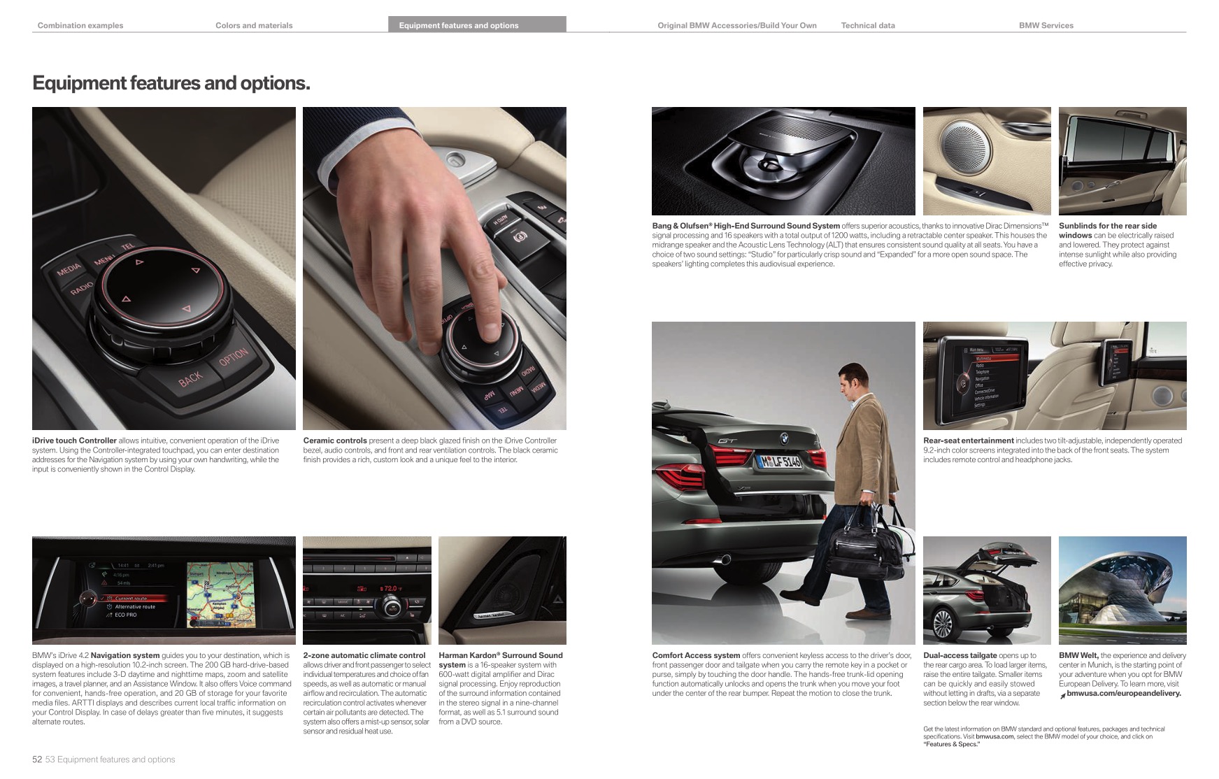 2014 BMW 5-Series GT Brochure Page 17